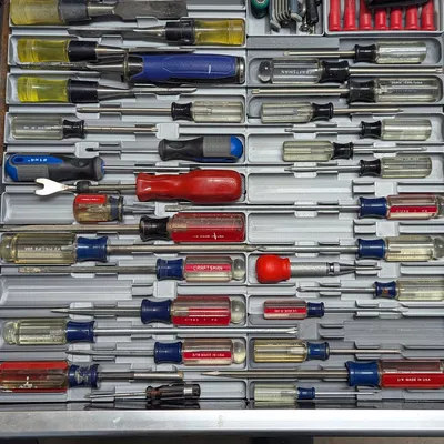 Khay Sắp Xếp Tua Vít Gridfinity