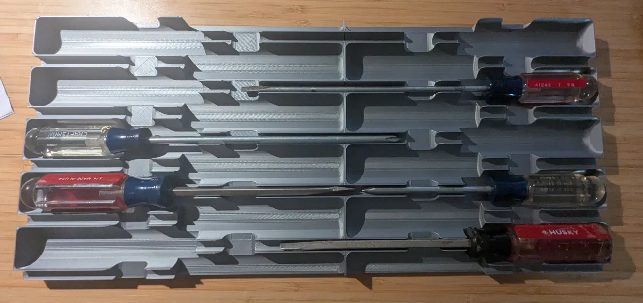 Khay Sắp Xếp Tua Vít Gridfinity - Image 2