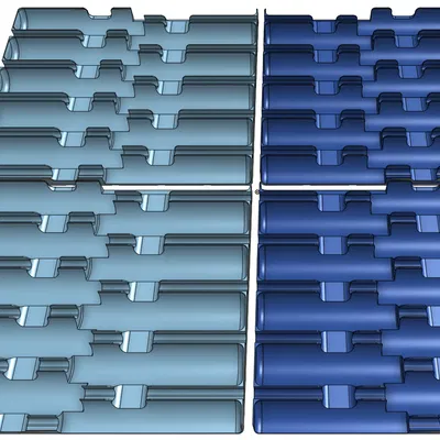 Khay Sắp Xếp Tua Vít Gridfinity