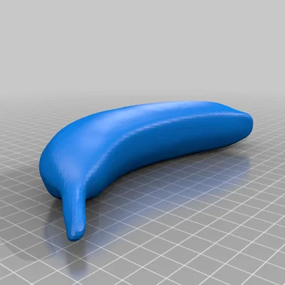 Mô hình trái chuối (Banana) quét từ 3D