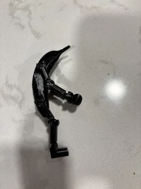 Mô hình trái chuối cử động linh hoạt (Articulated Poseable Banana) - Image 5