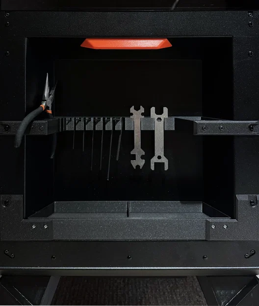 Khay Chứa Đồ Gắn Hông Cho Prusa CORE ONE - Không Cần Nam Châm - Image 1