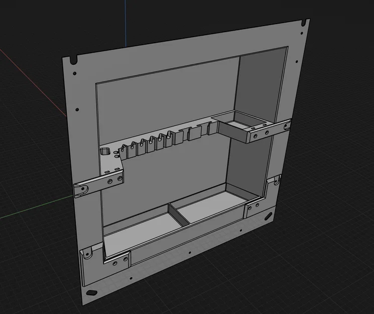 Khay Chứa Đồ Gắn Hông Cho Prusa CORE ONE - Không Cần Nam Châm - Image 3