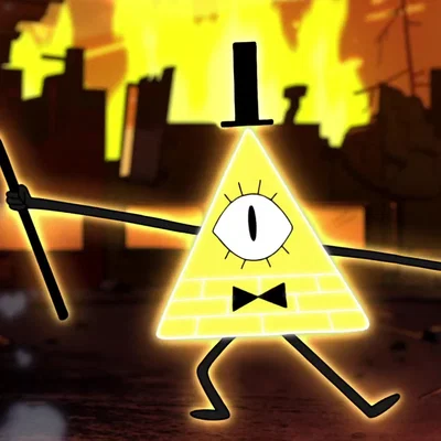 Mô hình 3D Bill Cipher - Nhân vật huyền thoại từ Gravity Falls