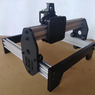 Bộ Plate Y, X Và Chân Đế Cho Máy Khắc Laser CNC Mini 2040 V-Slot