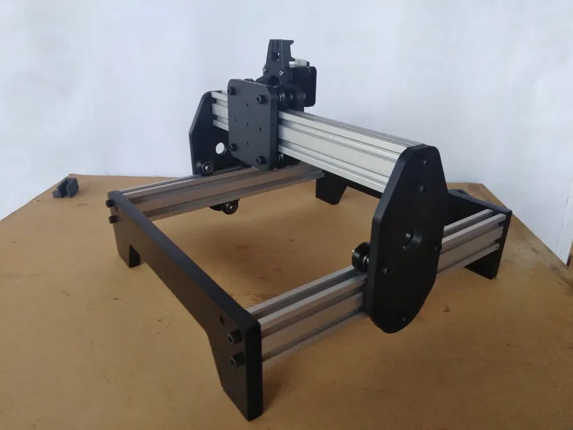 Bộ Plate Y, X Và Chân Đế Cho Máy Khắc Laser CNC Mini 2040 V-Slot - Image 2