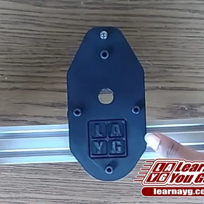Bộ Plate Y, X Và Chân Đế Cho Máy Khắc Laser CNC Mini 2040 V-Slot