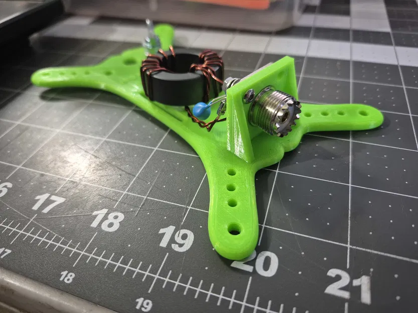 Ham Radio Dude - Cuộn dây Dipole/EFHW - 4 lỗ SO-239 - Image 2