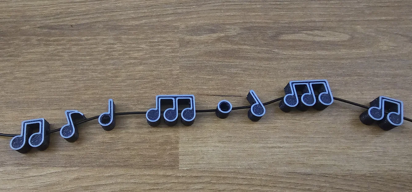 Hạt Cườm Nốt Nhạc (Music Note Beads) - Image 2