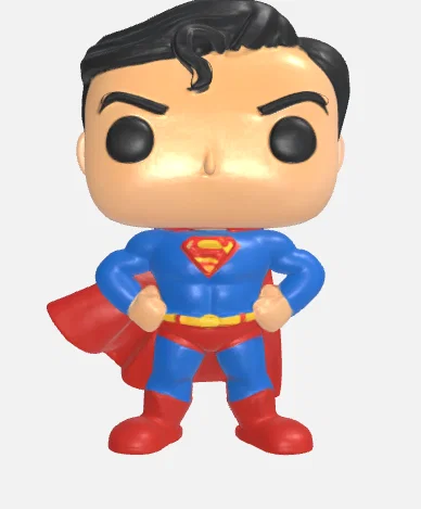 Mô hình Superman phong cách Funko Pop trang trí để bàn ấn tượng - Image 1