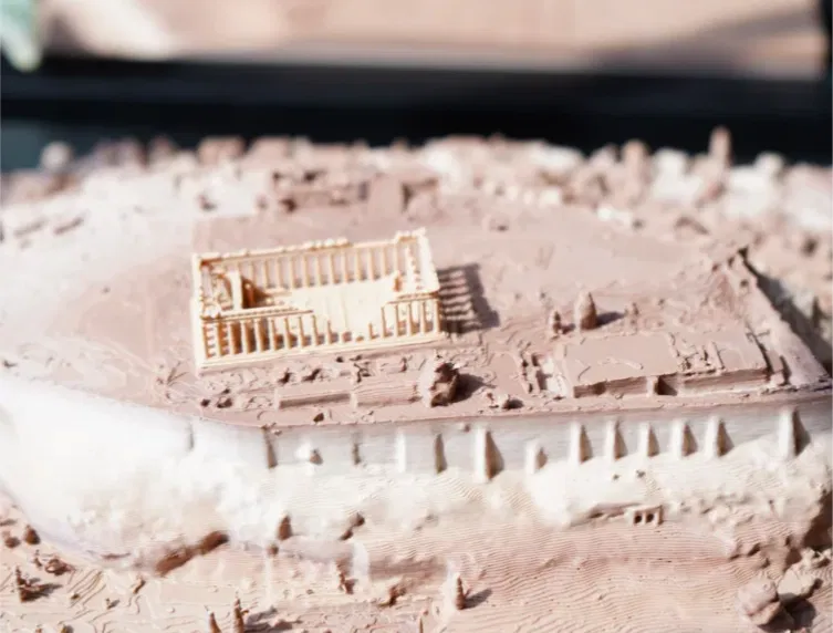 Mô hình địa hình Acropolis - Athens, Hy Lạp - Image 4