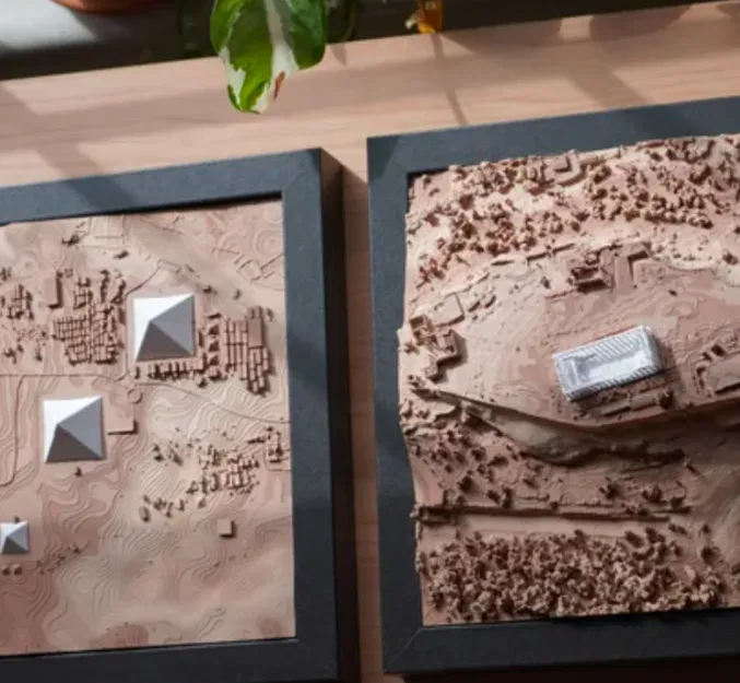 Mô hình địa hình Acropolis - Athens, Hy Lạp - Image 5