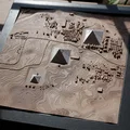 Mô hình địa hình Kim tự tháp Giza - Ai Cập - Thumbnail 7