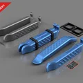 Bộ dụng cụ cạy lốp xe đạp Tyre Monkey (Tyre Lever) in 3D - Thumbnail 1