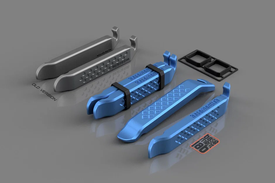 Bộ dụng cụ cạy lốp xe đạp Tyre Monkey (Tyre Lever) in 3D - Image 2