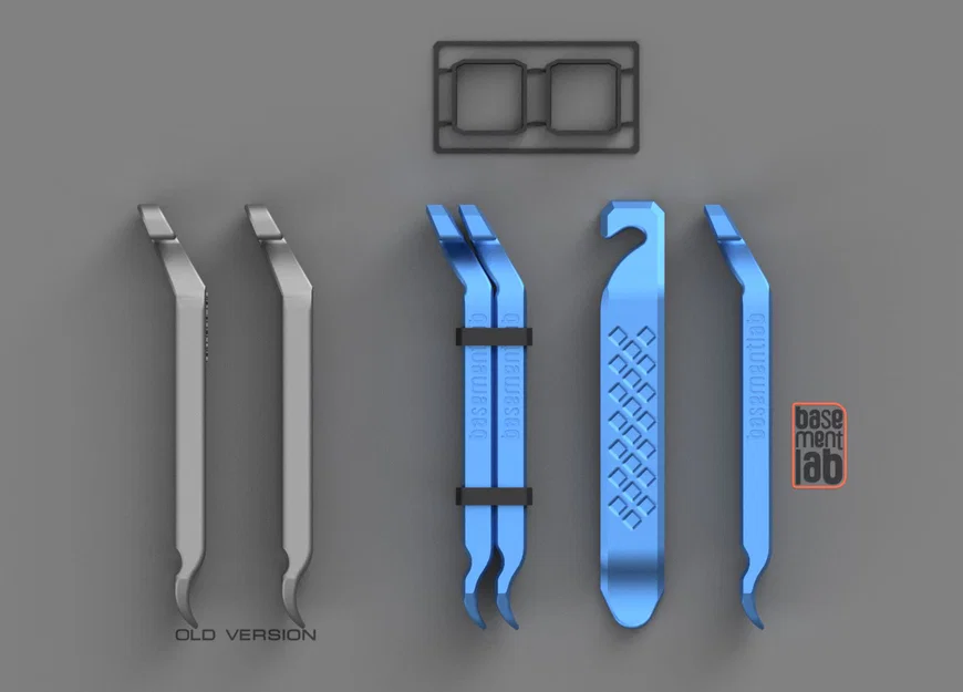 Bộ dụng cụ cạy lốp xe đạp Tyre Monkey (Tyre Lever) in 3D - Image 3
