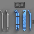 Bộ dụng cụ cạy lốp xe đạp Tyre Monkey (Tyre Lever) in 3D - Thumbnail 3