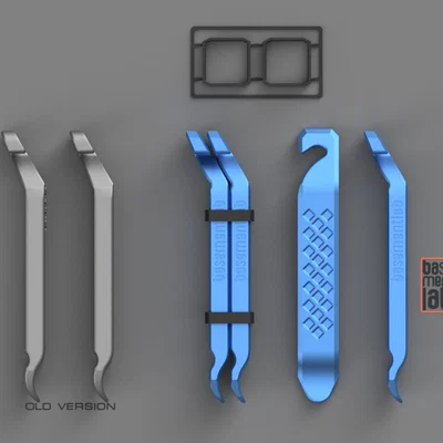 Bộ dụng cụ cạy lốp xe đạp Tyre Monkey (Tyre Lever) in 3D