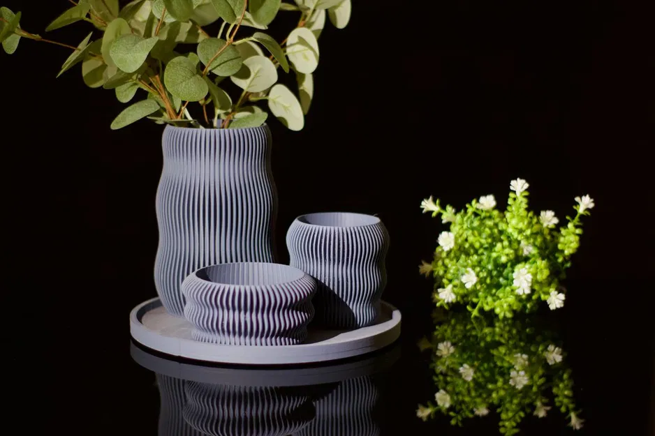 Lines: Bộ sưu tập bình hoa hiện đại - Image 1