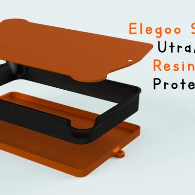 Bộ bảo vệ khay resin cho Elegoo Saturn 4 Ultra 16K