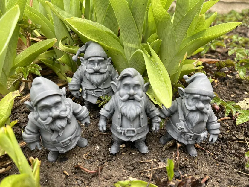 Bộ sưu tập mô hình Hobbit, người lùn (dwarf) và gnome - Image 1