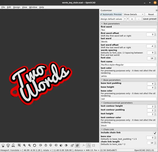 Móc khóa/thẻ tên cá nhân hóa (Customizable name keychain/tag) - Image 4