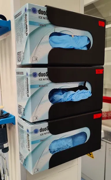 Giá treo hộp găng tay y tế duoShield - Mẫu in 3D tối ưu không gian - Image 1