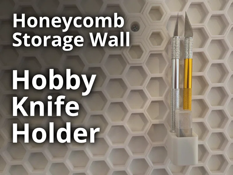 Giá treo dao trổ Hobby Knife cho bảng Honeycomb Storage Wall (HSW) - Image 1