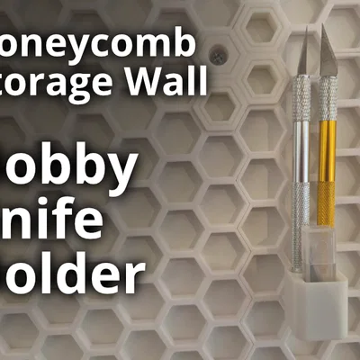Giá treo dao trổ Hobby Knife cho bảng Honeycomb Storage Wall (HSW)