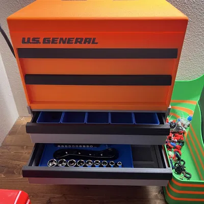 Đế 3 Ngăn Kéo Cho Hộp Đồ Nghề Mini (Mini Tool Box Base)