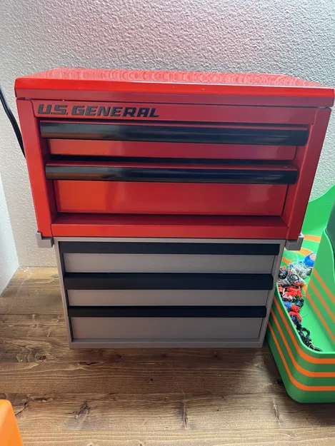 Đế 3 Ngăn Kéo Cho Hộp Đồ Nghề Mini (Mini Tool Box Base) - Image 2