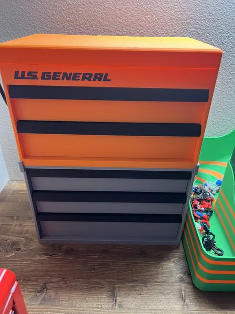 Đế 3 Ngăn Kéo Cho Hộp Đồ Nghề Mini (Mini Tool Box Base) - Image 3