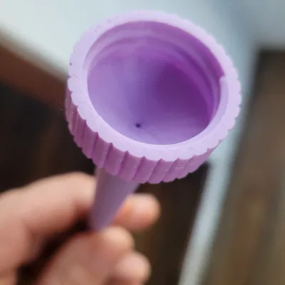 Đầu tưới cây tự động từ chai nhựa in 3D không cần support