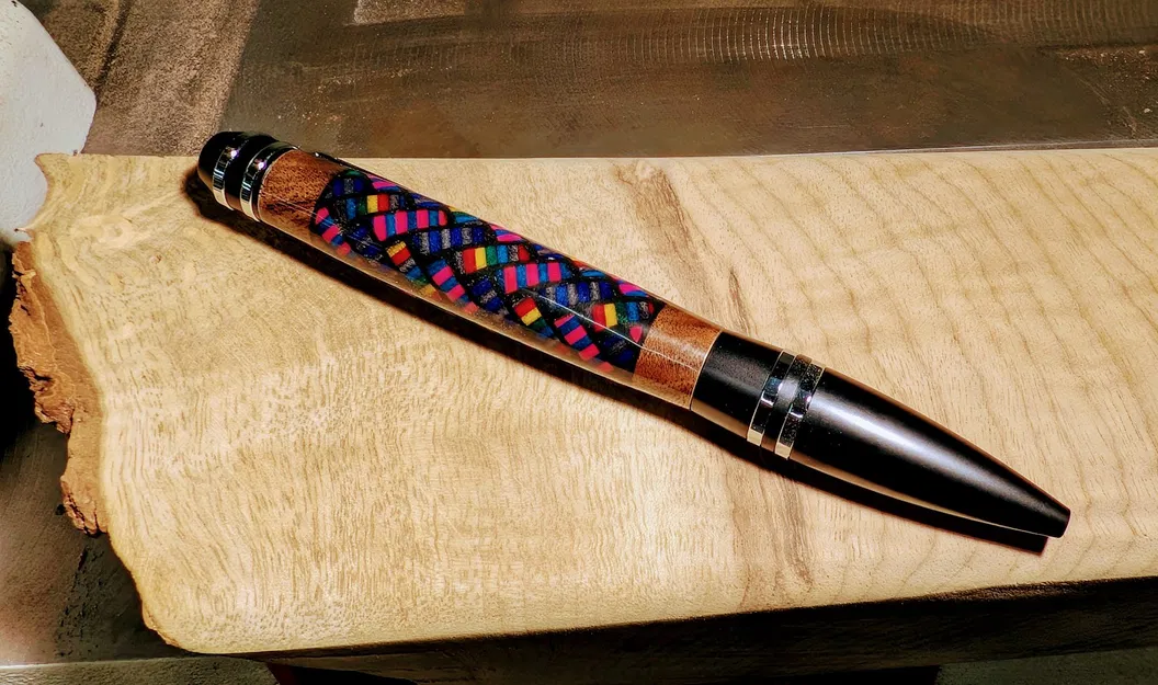 Lõi phôi bút herringbone 360 độ - Image 2