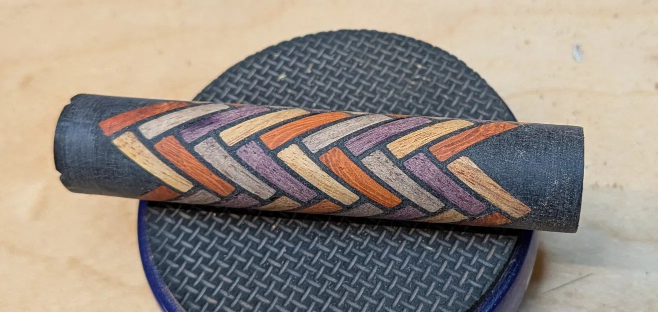 Lõi phôi bút herringbone 360 độ - Image 3