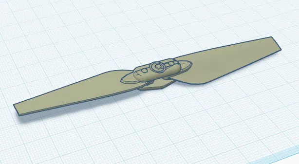 Mô hình cánh quạt DJI (DJI drone propeller) trang trí cực đẹp - Image 1