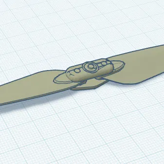 Mô hình cánh quạt DJI (DJI drone propeller) trang trí cực đẹp