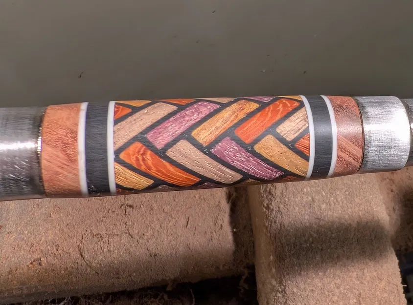 Lõi phôi bút herringbone 360 độ - Image 4