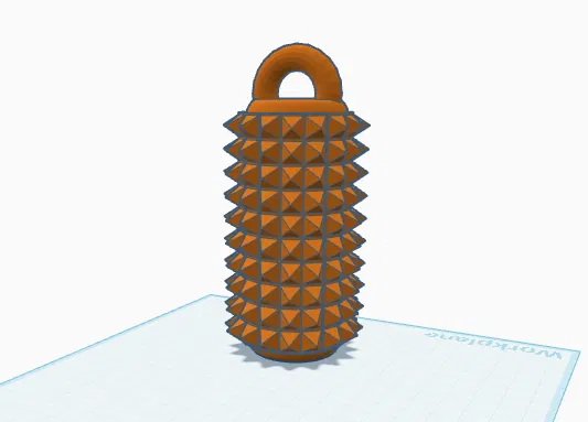 Con lăn gai giảm căng thẳng (Spiky Fidget) - Món đồ in 3D hữu ích - Image 1
