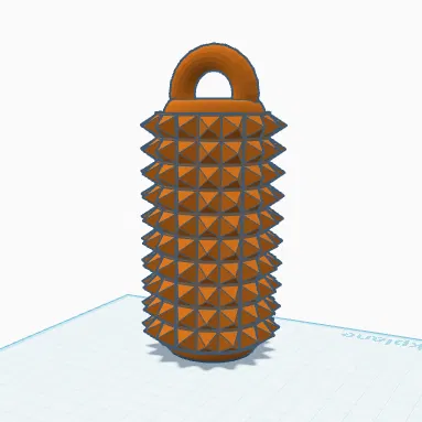 Con lăn gai giảm căng thẳng (Spiky Fidget) - Món đồ in 3D hữu ích