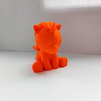 Mô hình Kỳ lân dễ thương (Cute Unicorn) trang trí in 3D