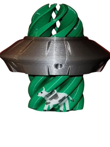 Đồ chơi xoay Fidget UFO in 3D độc đáo giải tỏa căng thẳng - Image 2