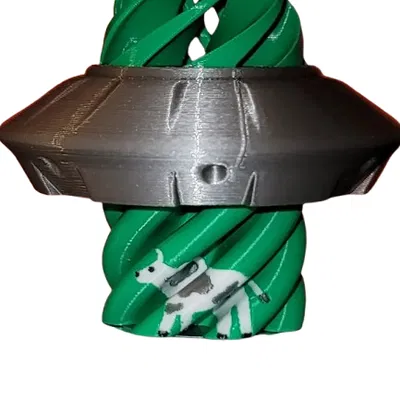 Đồ chơi xoay Fidget UFO in 3D độc đáo giải tỏa căng thẳng