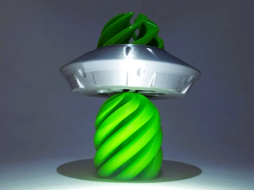 Đồ chơi xoay Fidget UFO in 3D độc đáo giải tỏa căng thẳng - Image 3