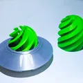 Đồ chơi xoay Fidget UFO in 3D độc đáo giải tỏa căng thẳng - Thumbnail 4