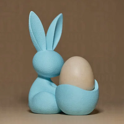 Tượng Thỏ Đựng Trứng Phục Sinh (Easter Egg Holder)