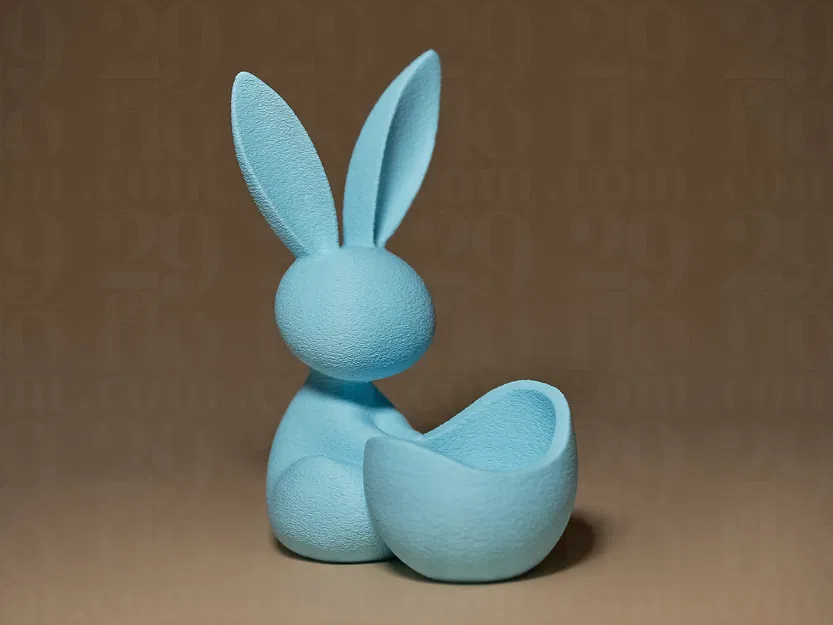 Tượng Thỏ Đựng Trứng Phục Sinh (Easter Egg Holder) - Image 3