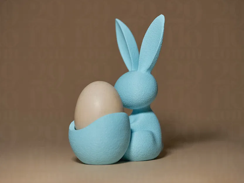 Tượng Thỏ Đựng Trứng Phục Sinh (Easter Egg Holder) - Image 4