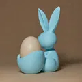 Tượng Thỏ Đựng Trứng Phục Sinh (Easter Egg Holder) - Thumbnail 4