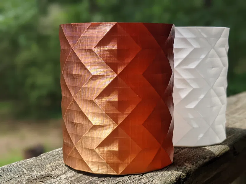 Bình hoa họa tiết tinh tế | Cảnh báo: Dễ lộ vân VFA - Image 1